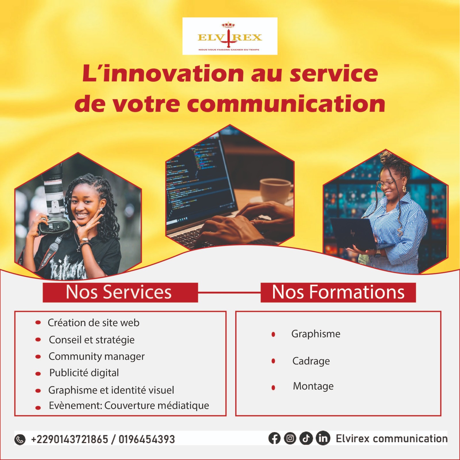 L'innovation au service de votre communication